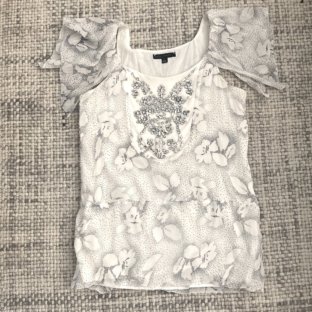 Beautiful Sheri Bodell 100% silk top. Excellent condition